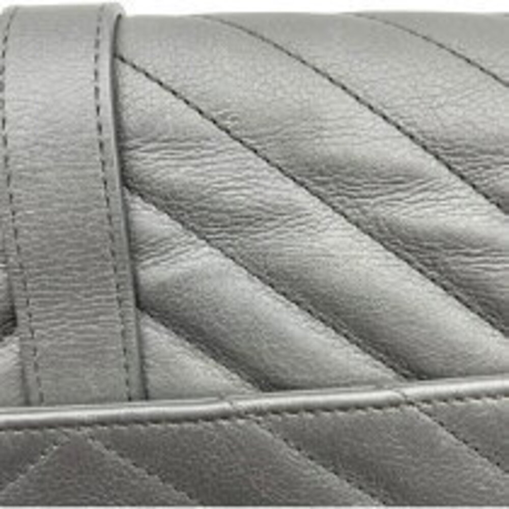 Saint Laurent Classic Shoulder Bag Gray Leather - Picture 9 of 11